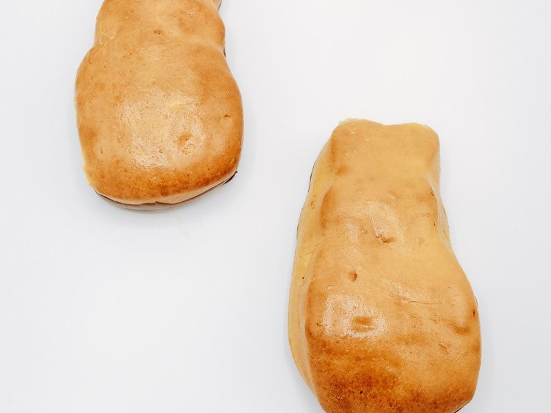 Bunny sandwich met chocolade