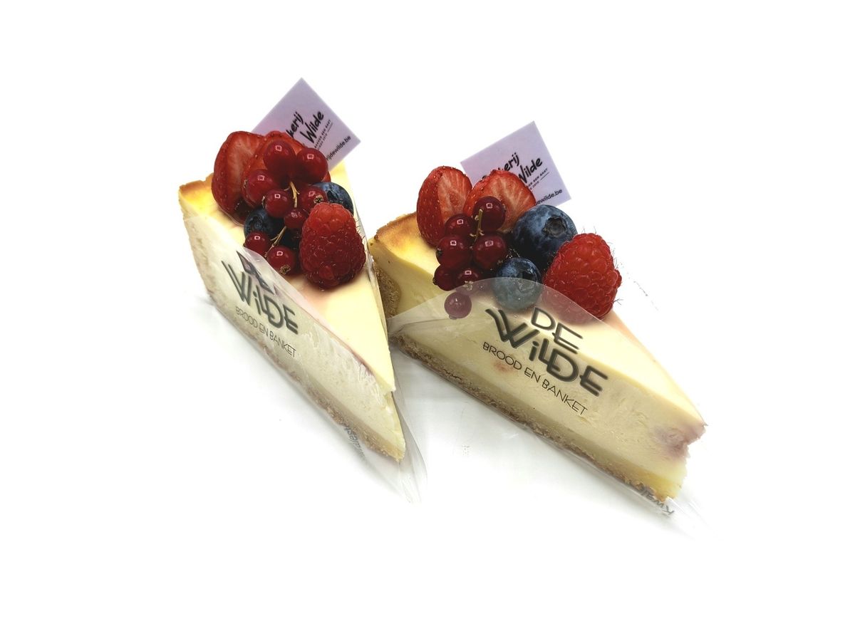 Cheesecake met rode vruchten