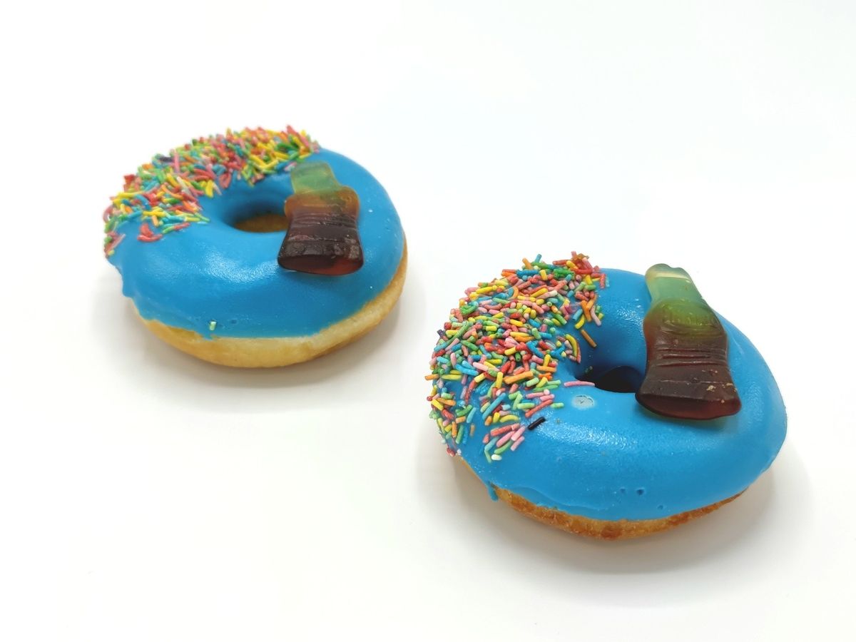 Donut Blauw Snoep